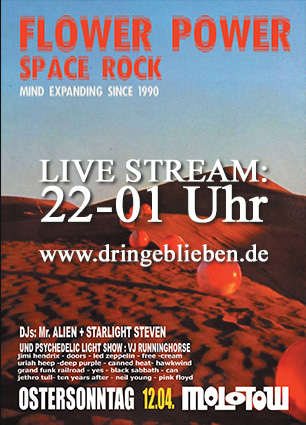 VJ Runninghorse - Flower Power Space Rock Party